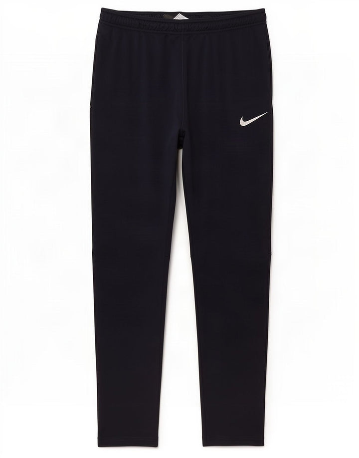 Męskie spodnie dresowe Nike Dri Fit, duże, granatowe, z poliestru