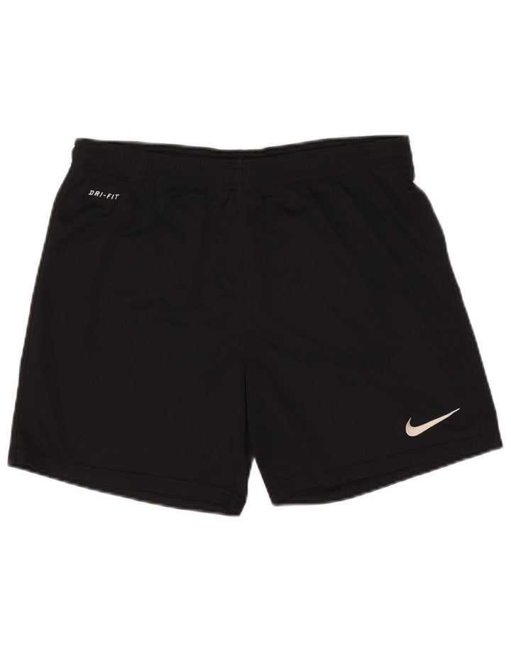 Męskie spodenki sportowe Nike Dri Fit, małe, czarne, poliestrowe