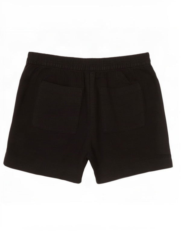 Marks & Spencer Damskie spodenki Chino UK 18 XL W38 Czarne lniane