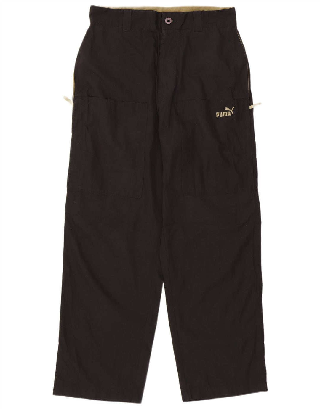 Męskie spodnie cargo Puma o luźnym kroju, średnie W32 L31 czarne