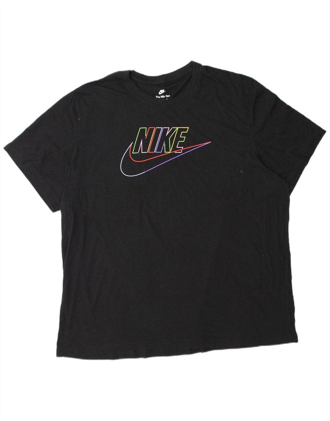 Męski T-shirt z grafiką Nike, 3XL, czarna bawełna