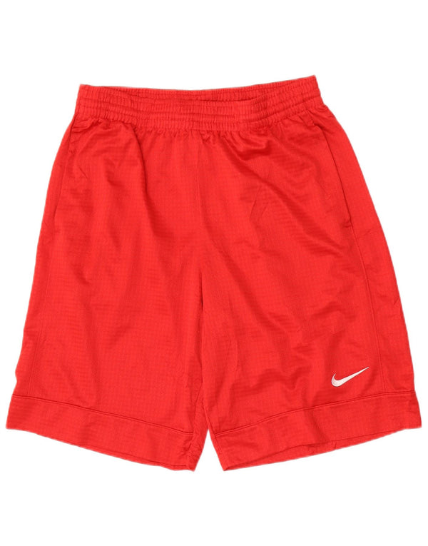 Męskie spodenki sportowe Nike, średni czerwony poliester