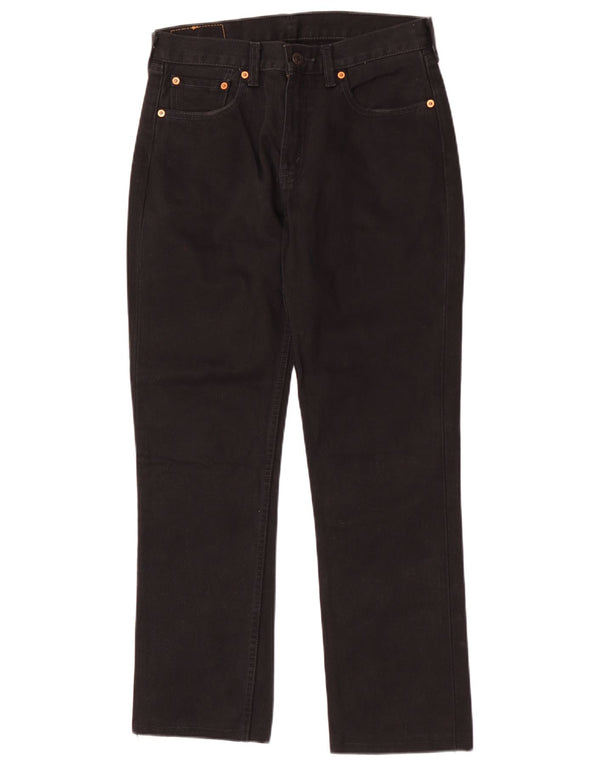 Męskie jeansy Levi's 595 Straight W31 L29 Czarne