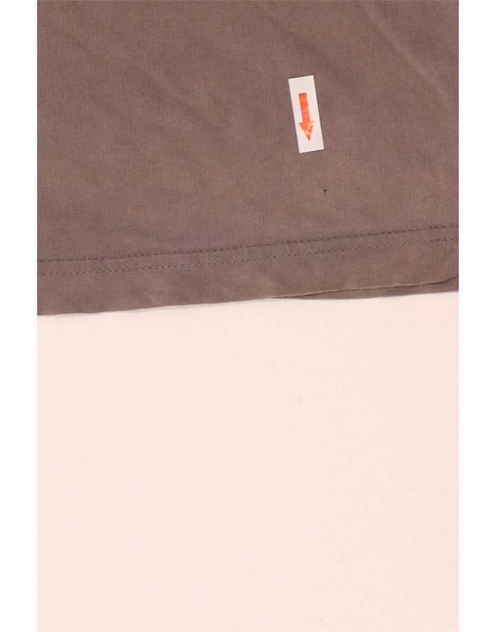 T-shirt męski Puma, mały, szary, bawełniany