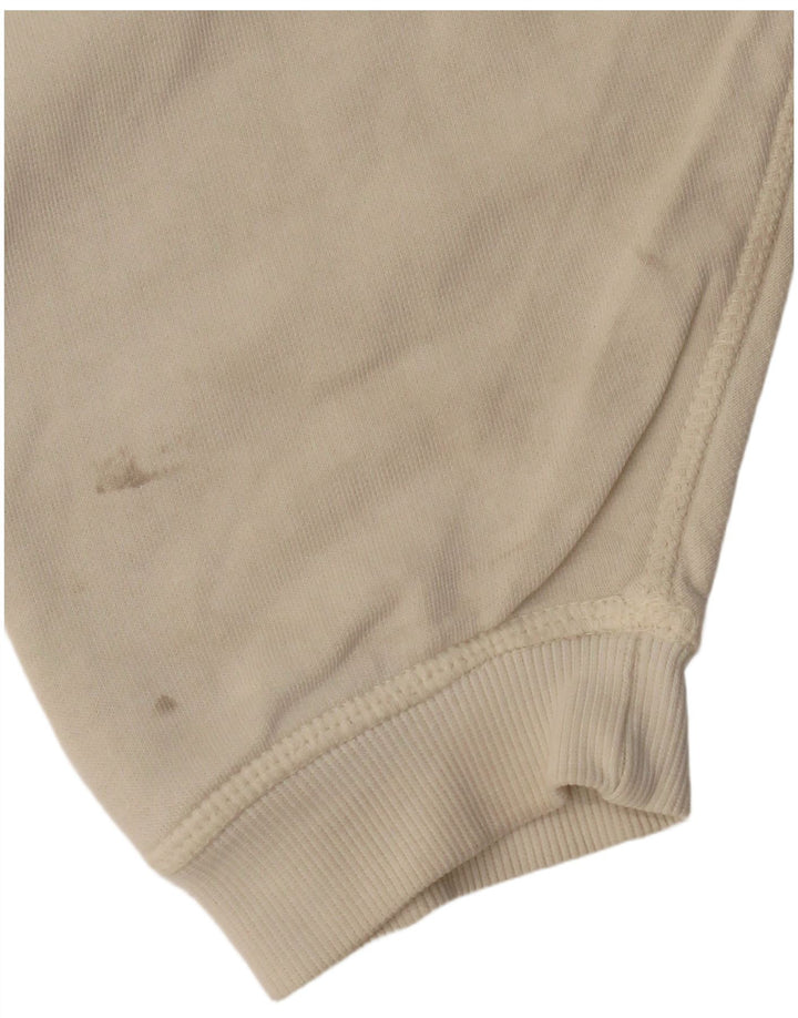 Damska bluza oversize Diesel z grafiką UK 12, średnia, biała w kwiaty