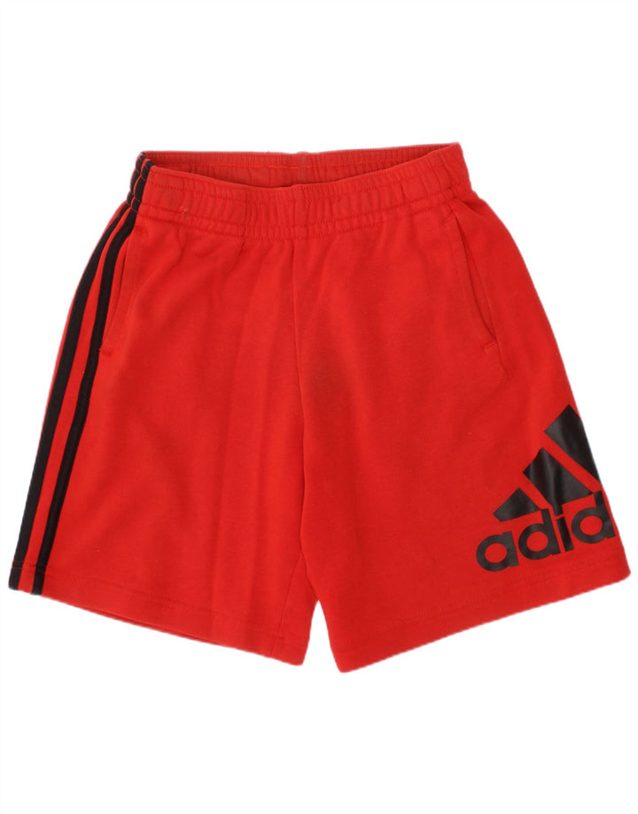 Chłopięce spodenki sportowe Adidas Graphic 9-10 lat czerwone