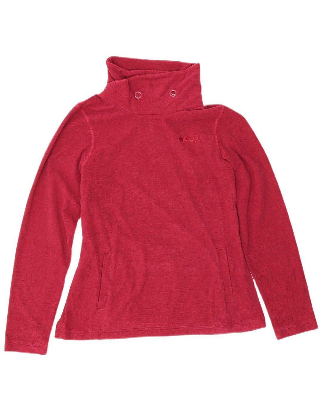 Damski sweter polarowy Mountain Warehouse UK 12, średni czerwony, poliester