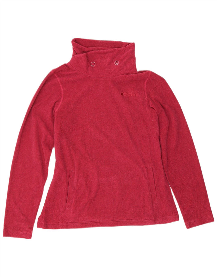 Damski sweter polarowy Mountain Warehouse UK 12, średni czerwony, poliester