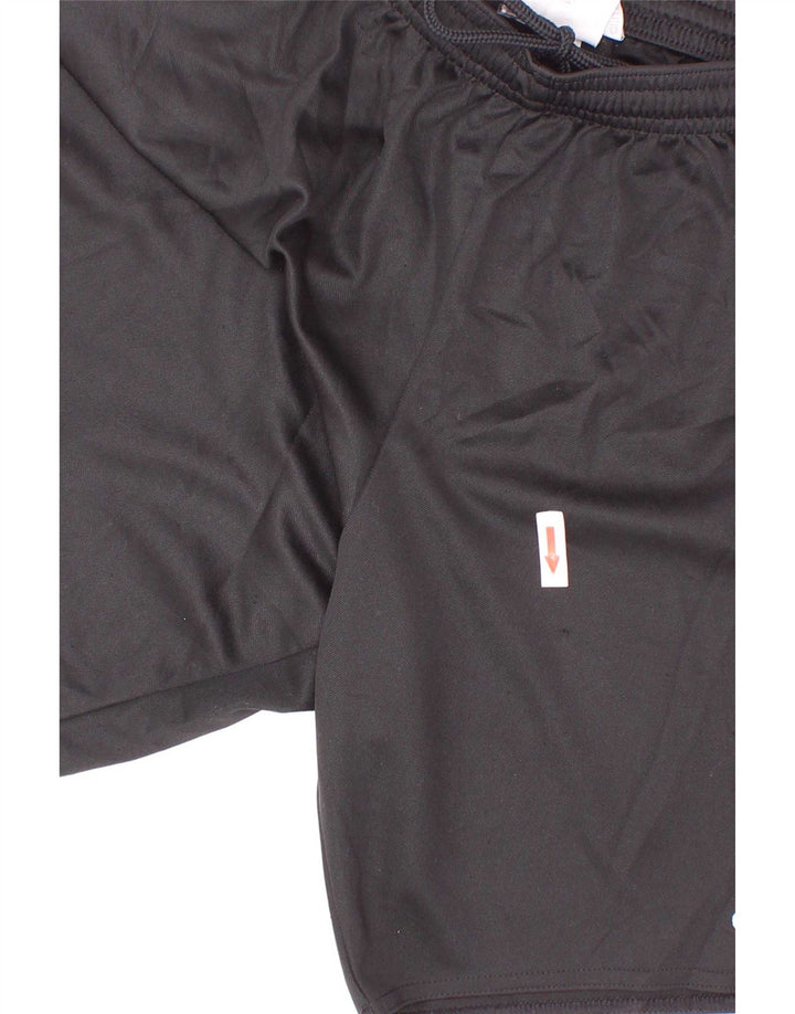 Chłopięce spodenki sportowe Adidas Climalite 9-10 lat, małe, czarne, poliestrowe