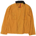 Męska kurtka przeciwdeszczowa Vintage UK 42 XL z żółtego nylonu
