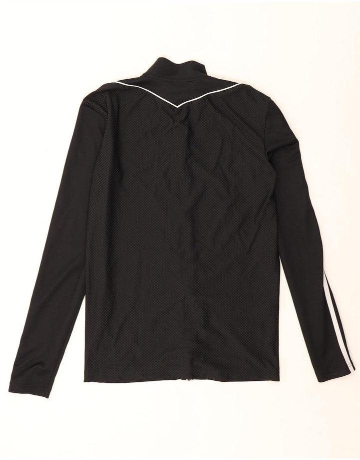 Adidas Męski Aeroready Slim Fit Dres Top Kurtka Mały Czarny Poliester