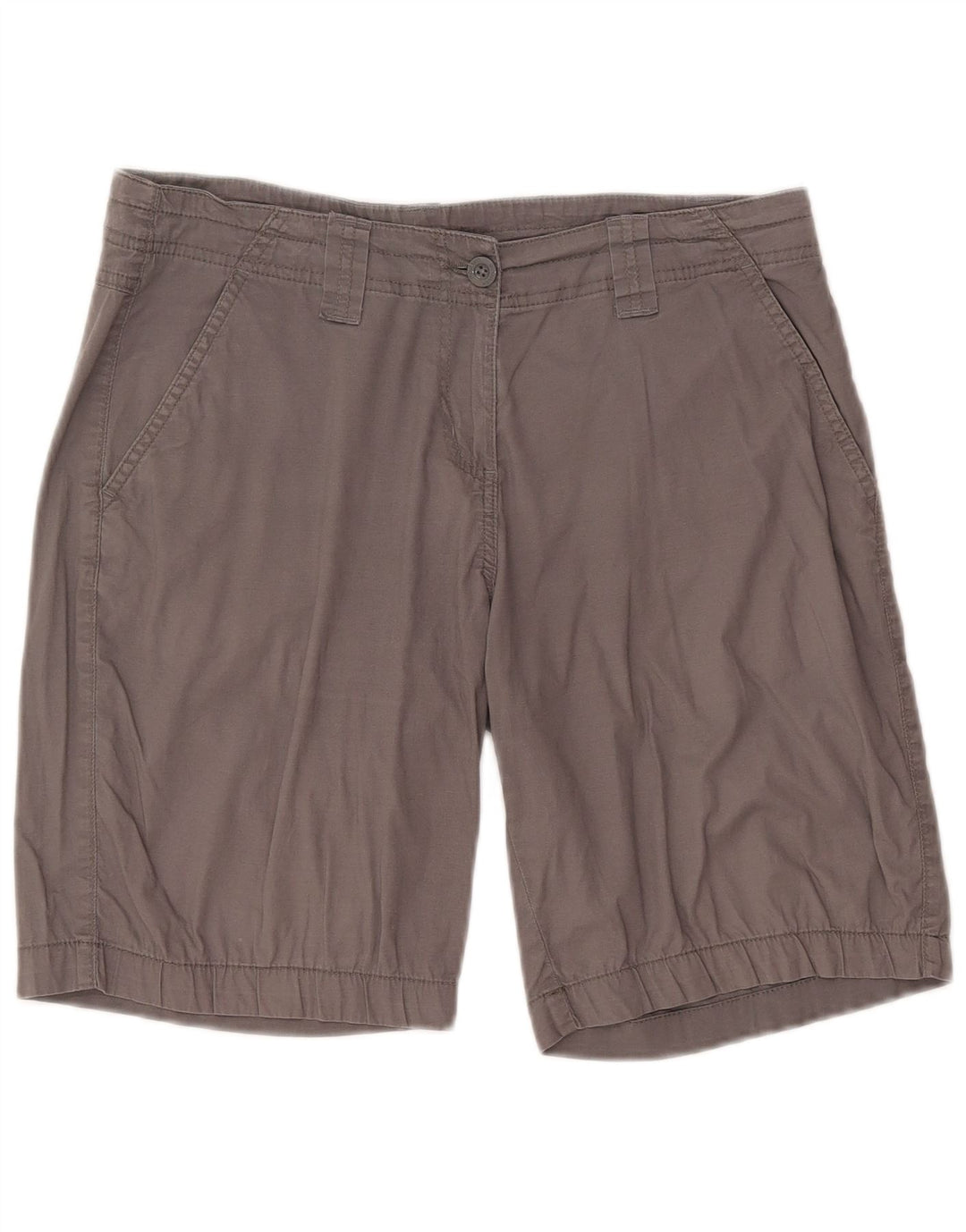 Damskie spodenki chino Mountain Warehouse UK 12 Medium W32, szara bawełna