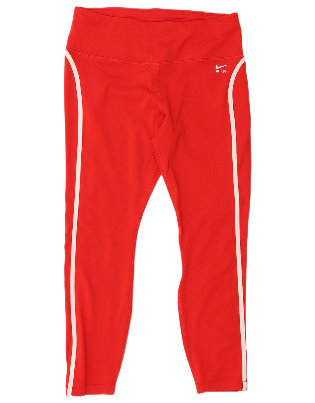 Damskie legginsy NIKE Dri Fit Graphic Crop UK 14, duże czerwone