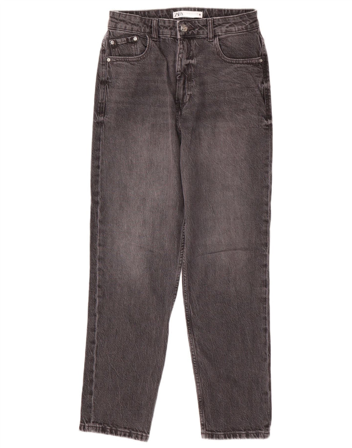 Damskie jeansy slim fit ZARA EU 36 XS W26 L28 szare