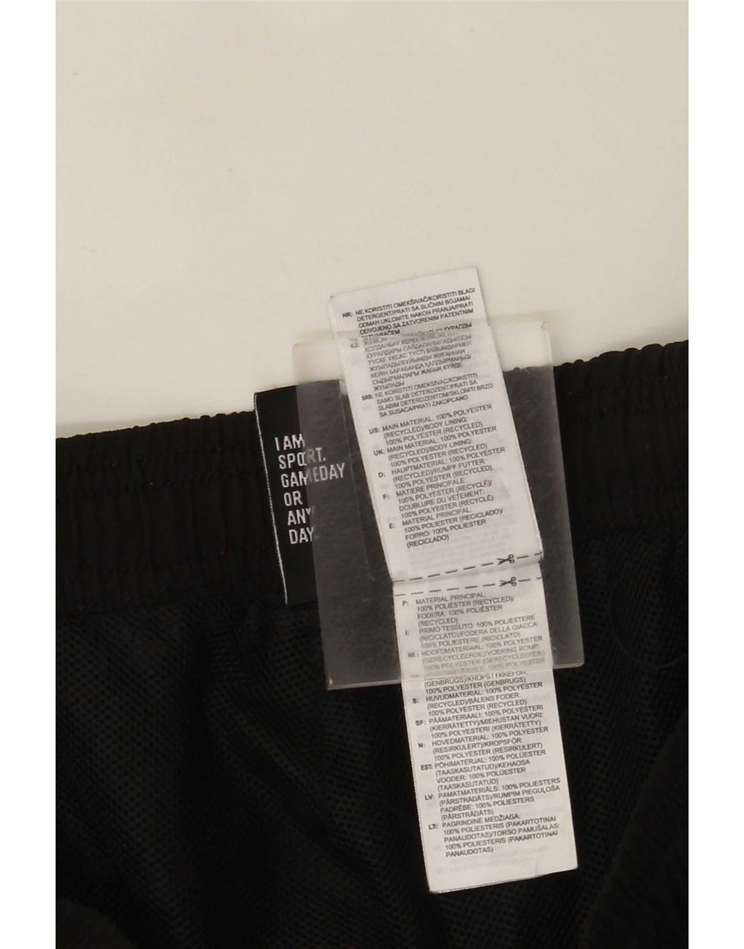 Adidas Męskie spodnie dresowe Joggers XL Czarny poliester