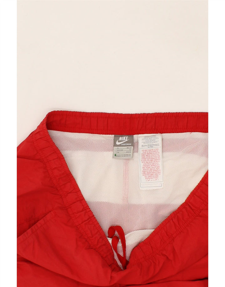 NIKE Mens Sport Shorts XL  Red Colourblock Polyester Vintage Nike and Second-Hand Nike from Messina Hembry 