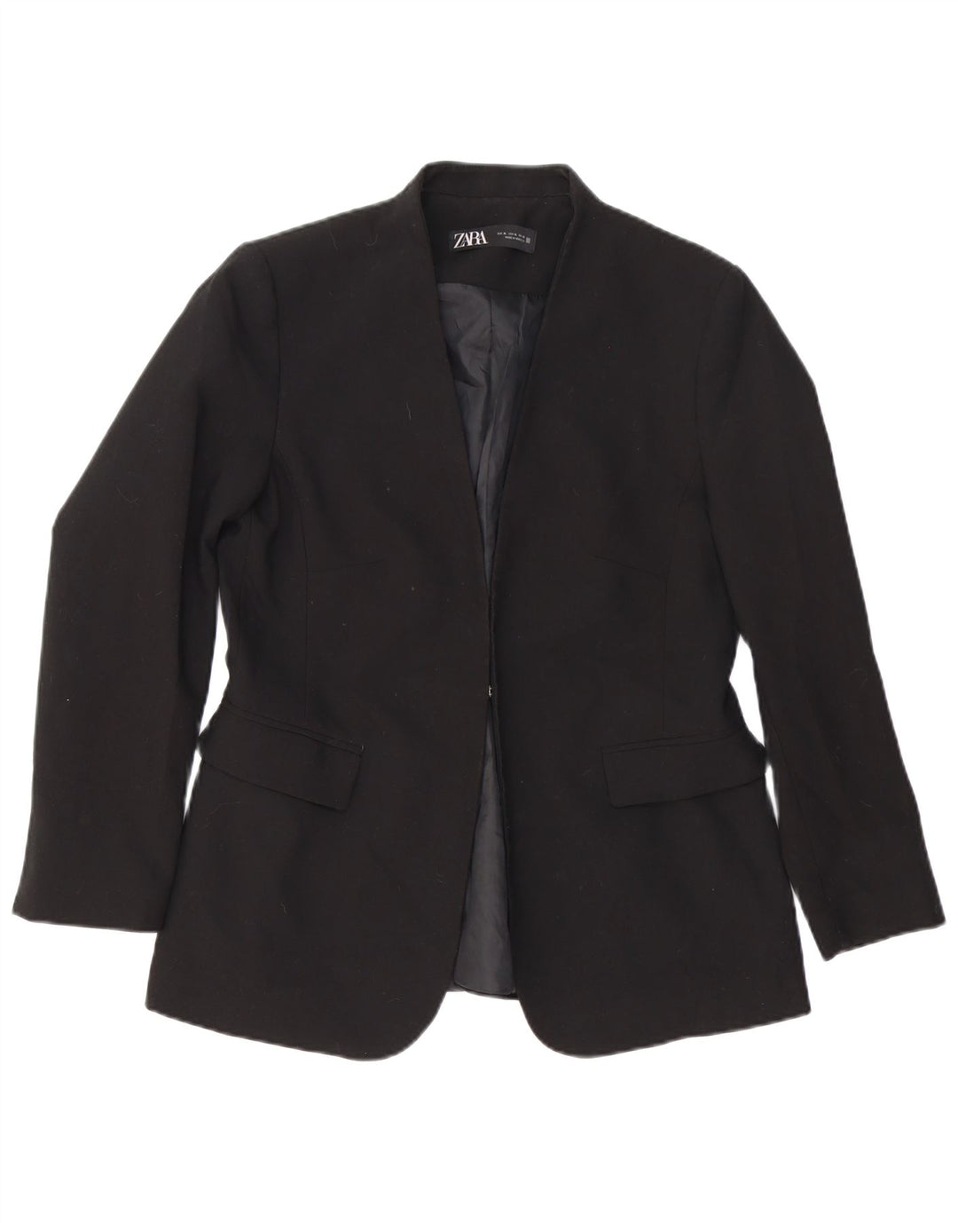 Damska marynarka Zara UK 18 XL, czarny poliester