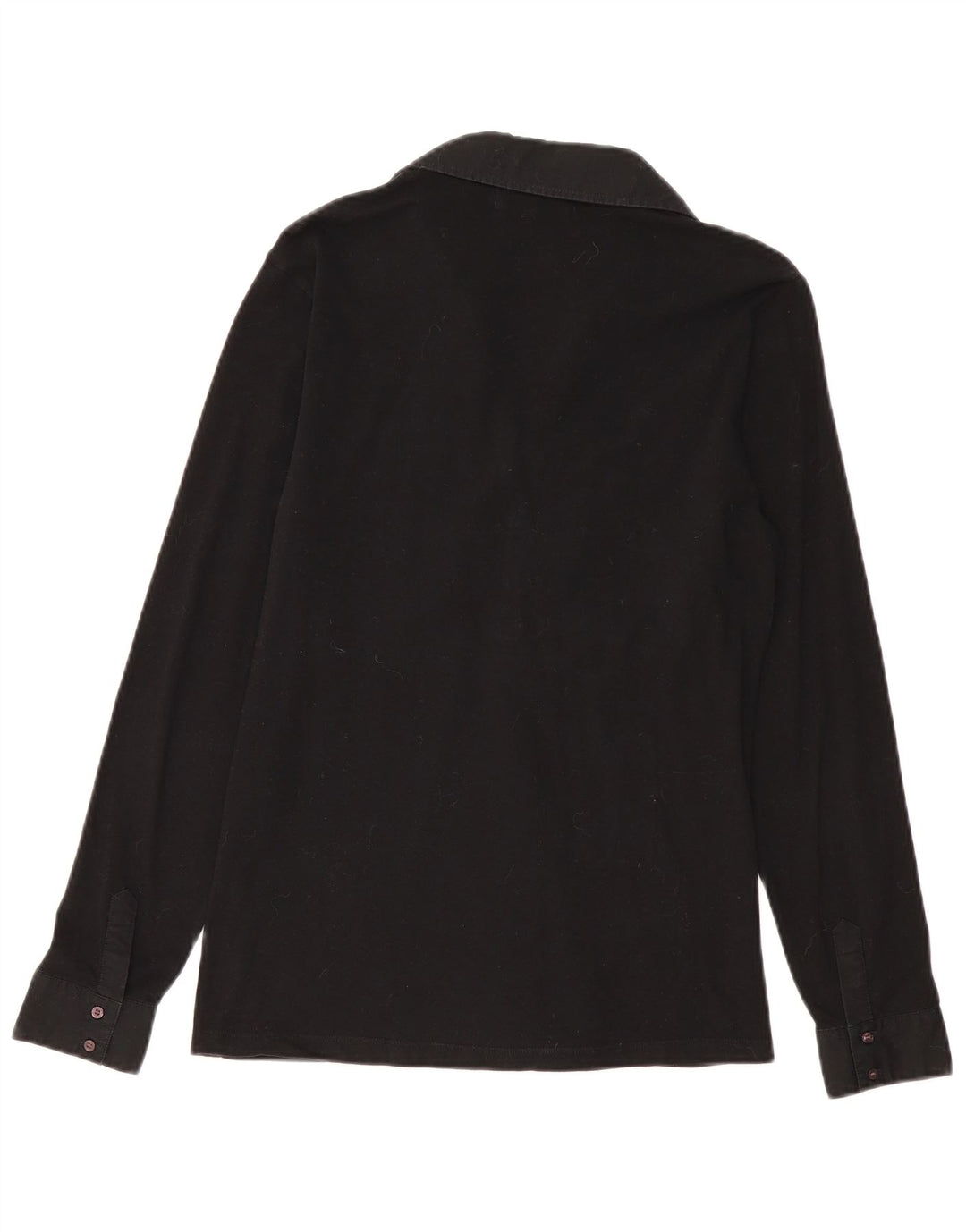 Damska koszulka polo MARINA MILITARE z długim rękawem UK 18 XL, czarna bawełna