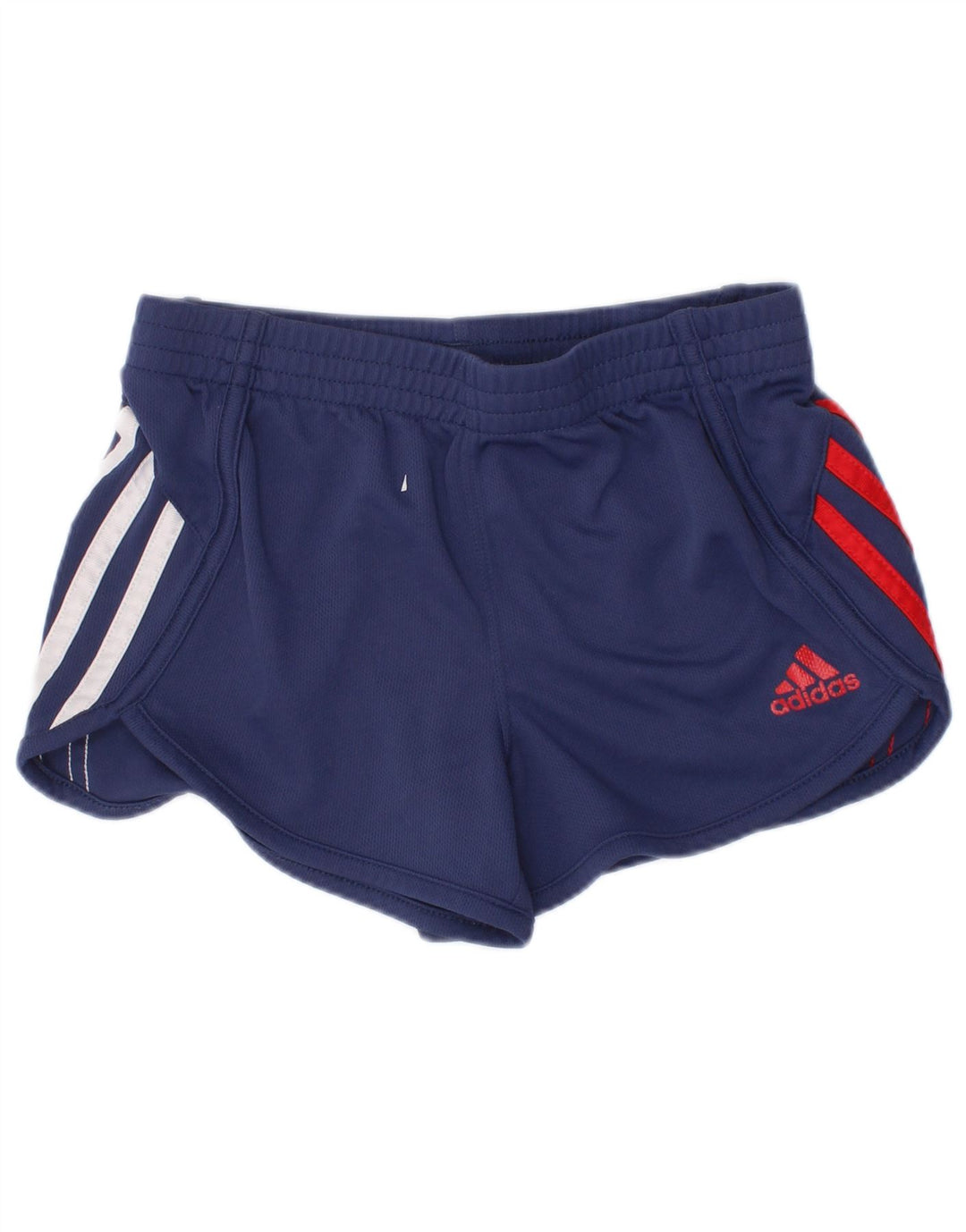 Spodenki sportowe Adidas dziewczęce 4-5 lat granatowe, poliestrowe