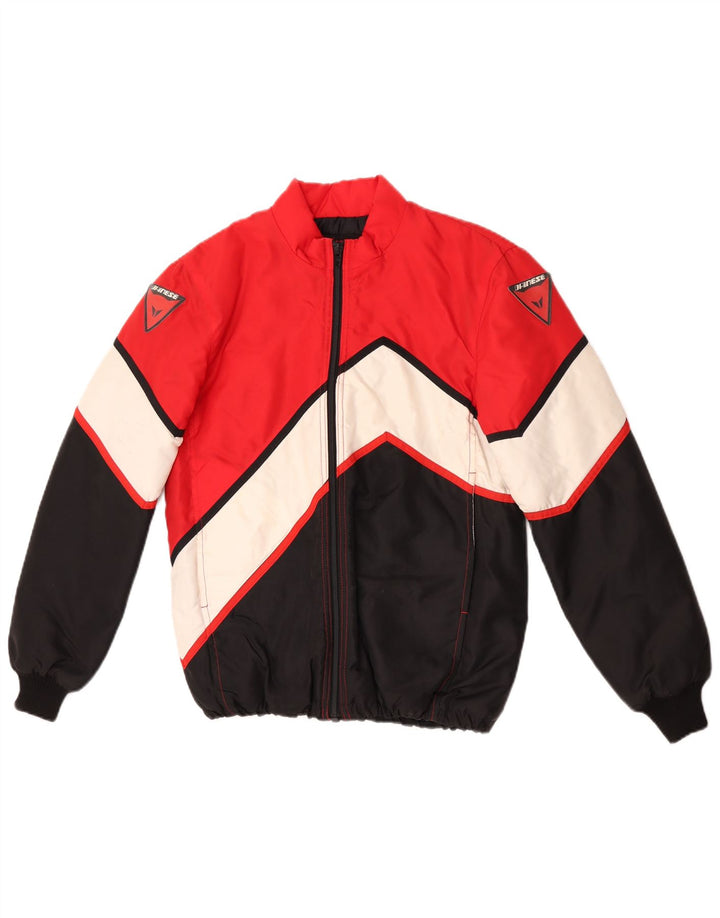 Męska kurtka wyścigowa Dainese Graphic IT 42 XS z poliamidu w kolorze czerwonym