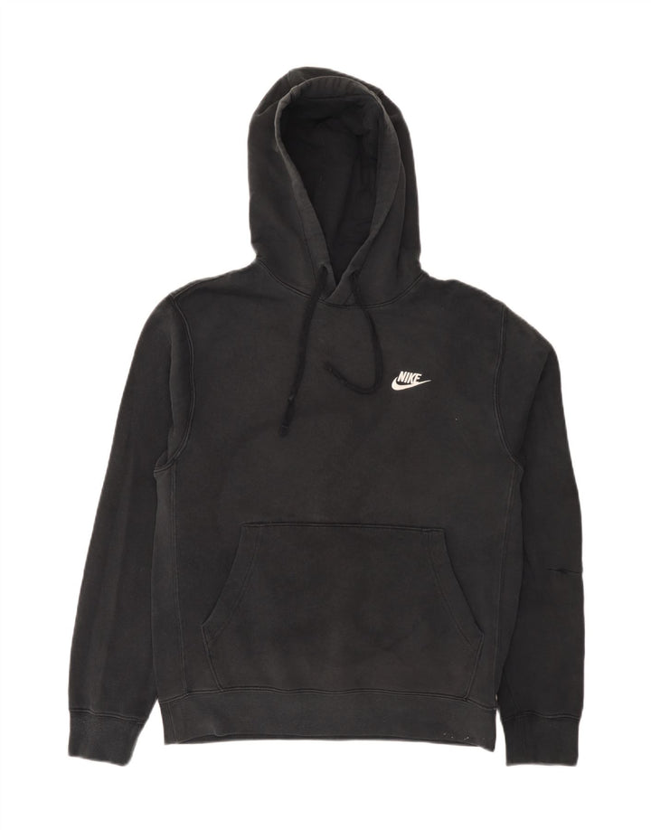 Męski sweter z kapturem Nike, mały, czarny, bawełniany