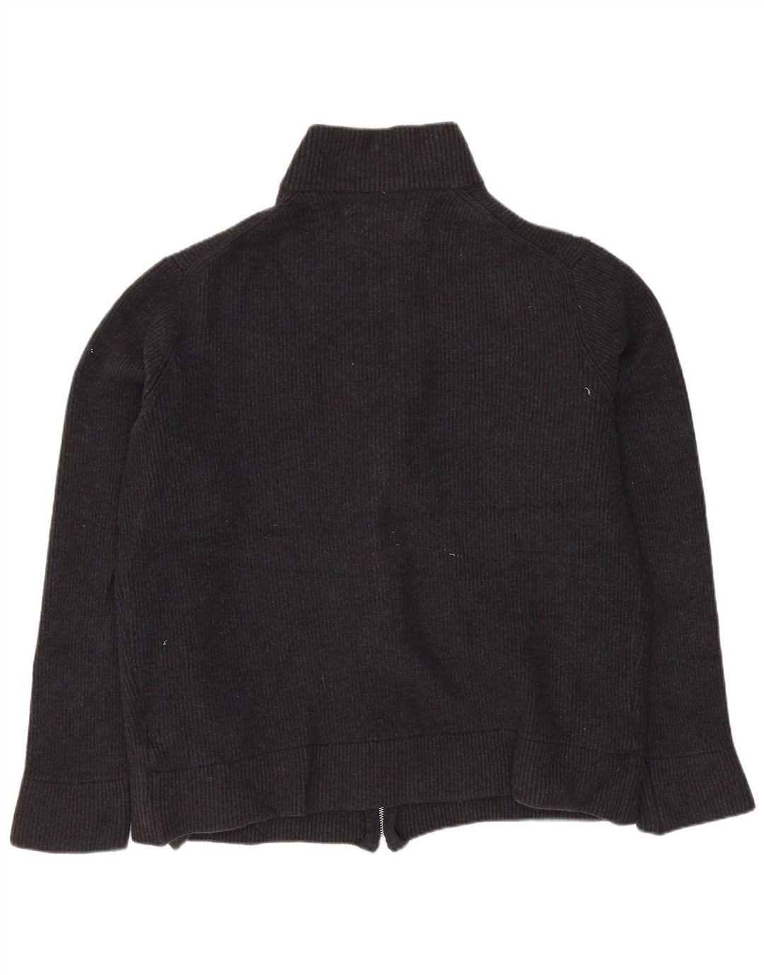 Marks & Spencer Damski sweter kardigan UK 18 XL, czarna wełna