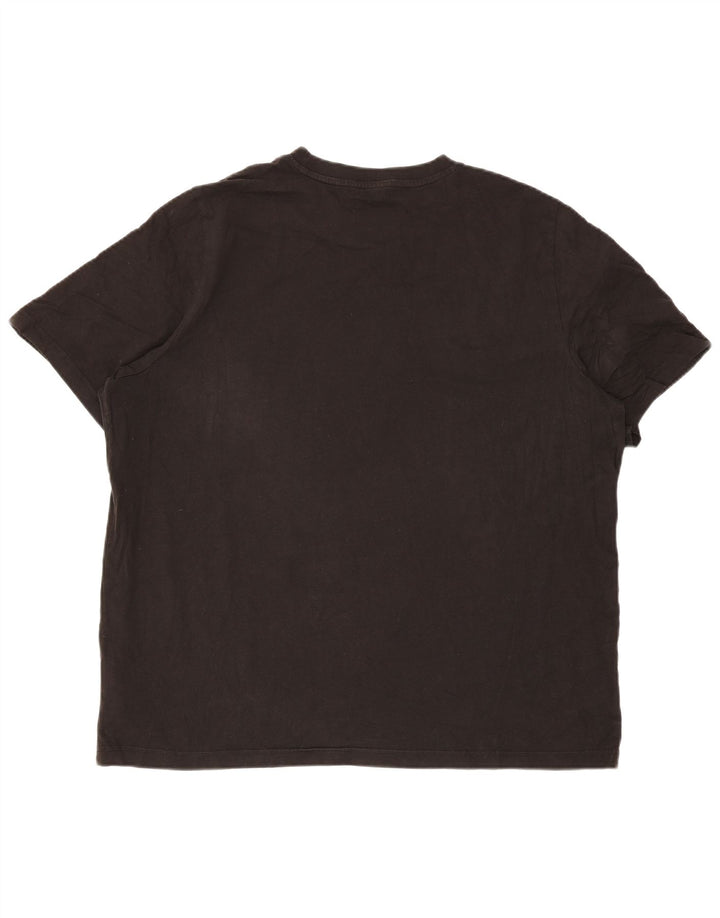 Męska koszulka z grafiką Puma, 2XL, czarna, bawełniana