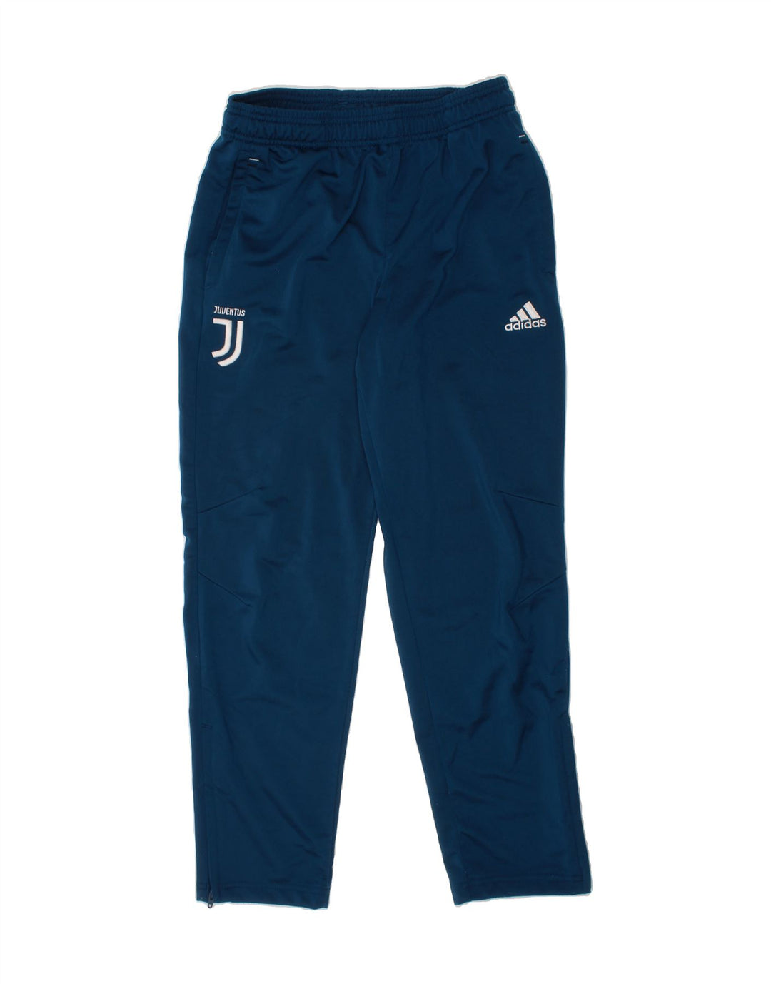 ADIDAS Boys Juventus Tracksuit Trousers 11-12 Years  Blue Polyester Vintage Adidas and Second-Hand Adidas from Messina Hembry 