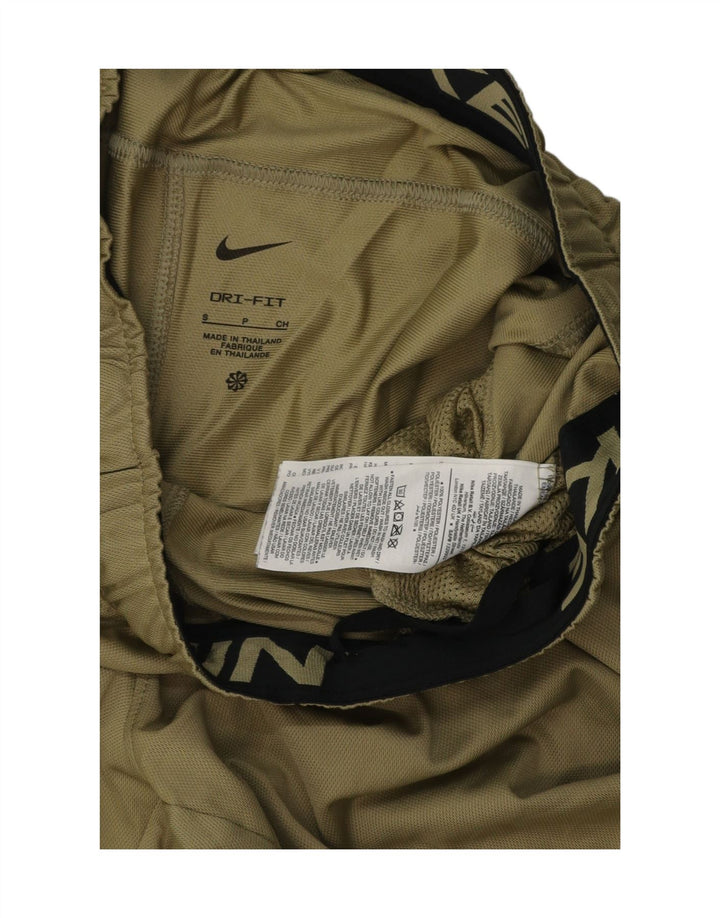 Męskie spodenki sportowe Nike Dri Fit, małe, zielone, z poliestru
