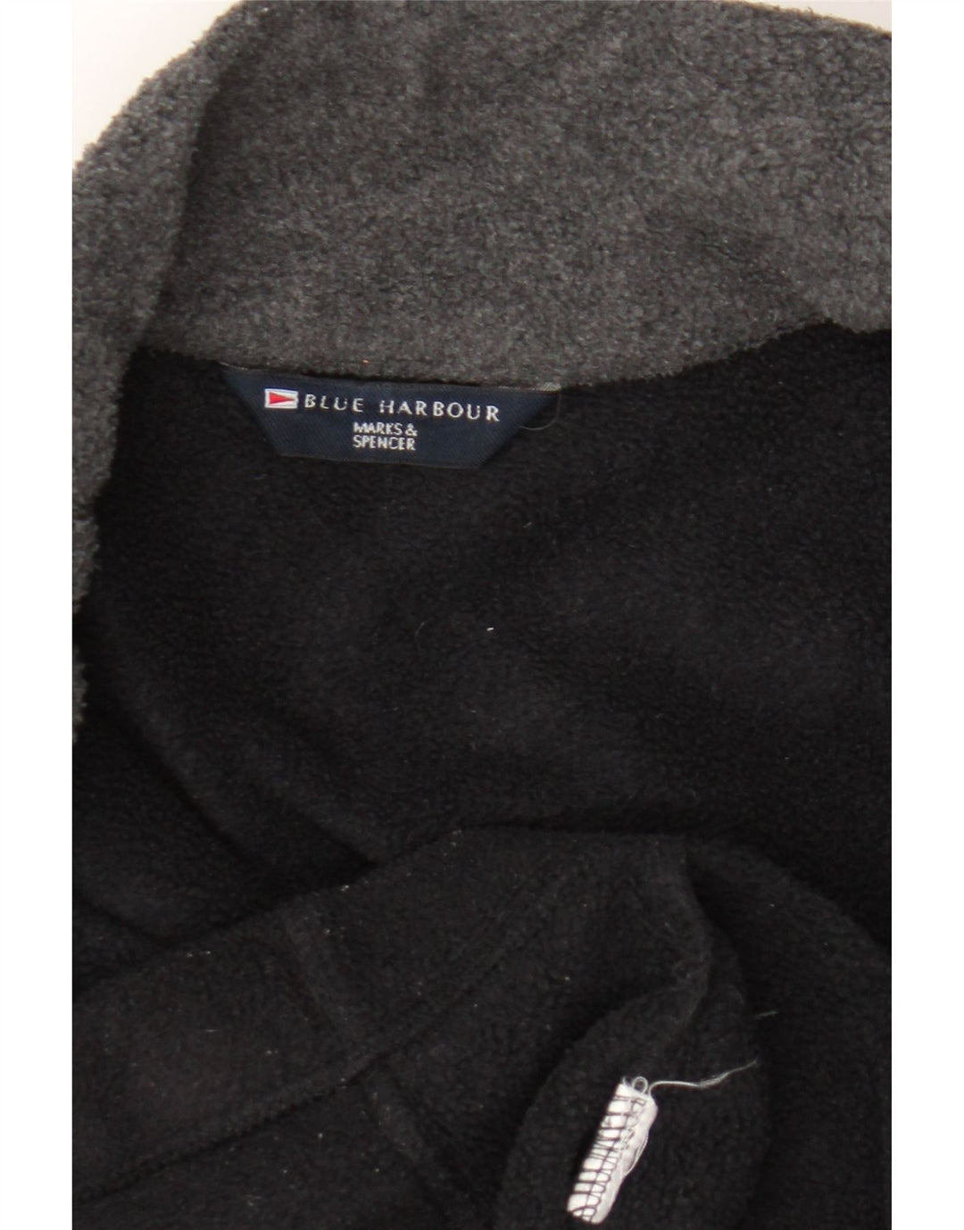 Męska niebieska kurtka polarowa Marks & Spencer Harbor UK 42 XL, czarna