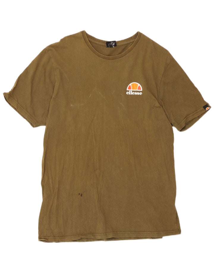 T-shirt męski Ellesse, bawełniany, XL, khaki