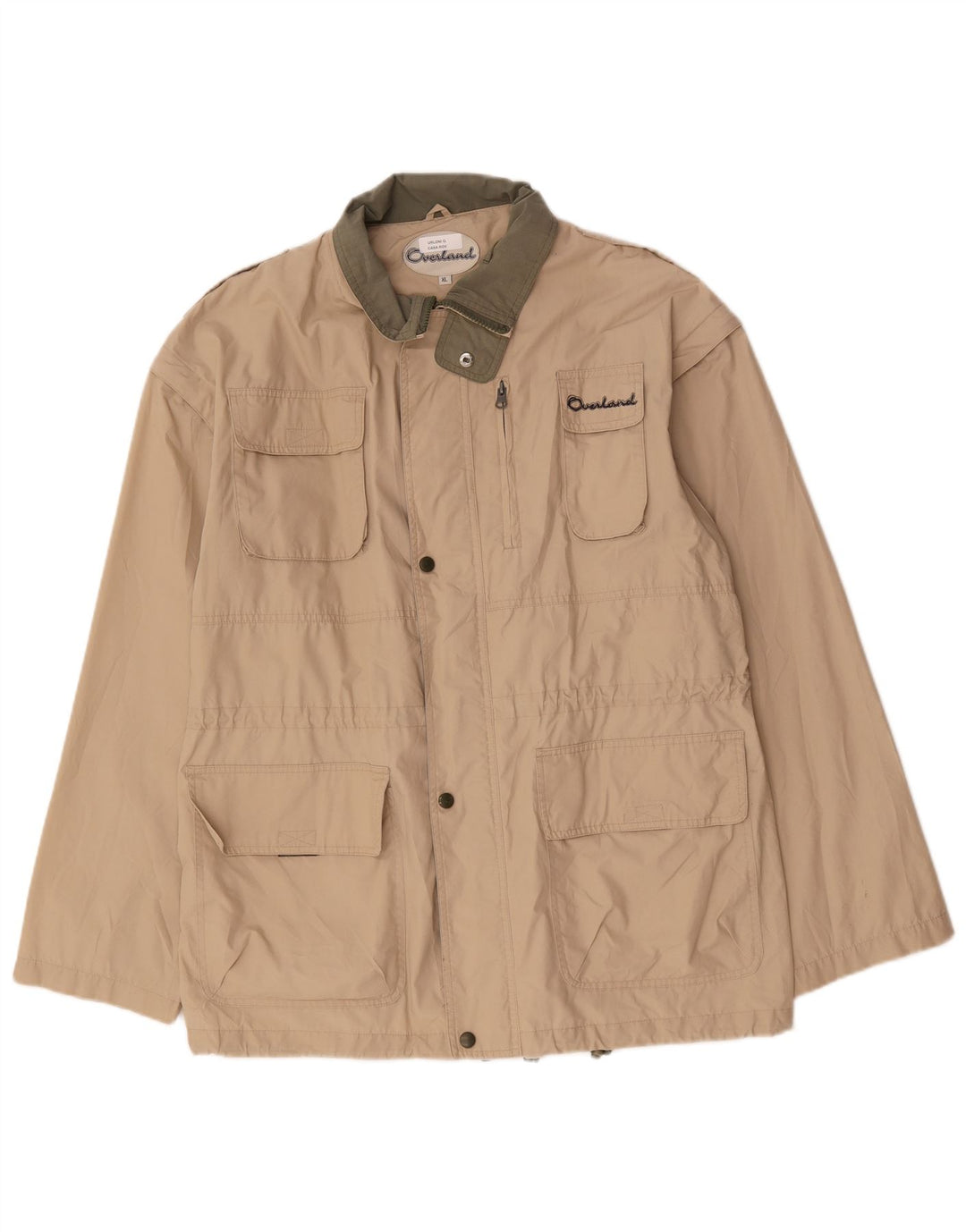 Kurtka męska Overland Utility UK 42 XL, beżowa, bawełniana