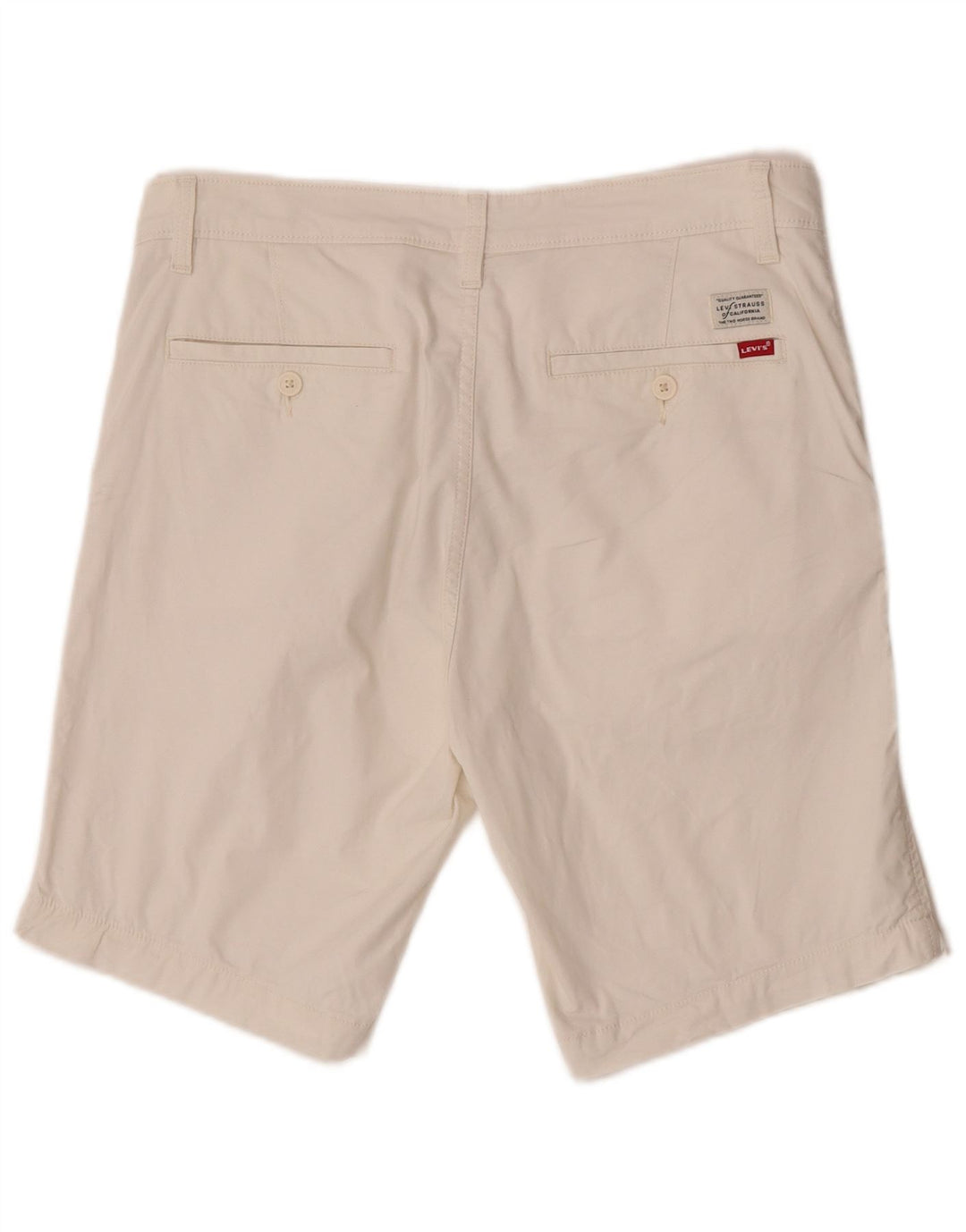 Męskie spodenki chino Levi's W32 Średnia biała bawełna