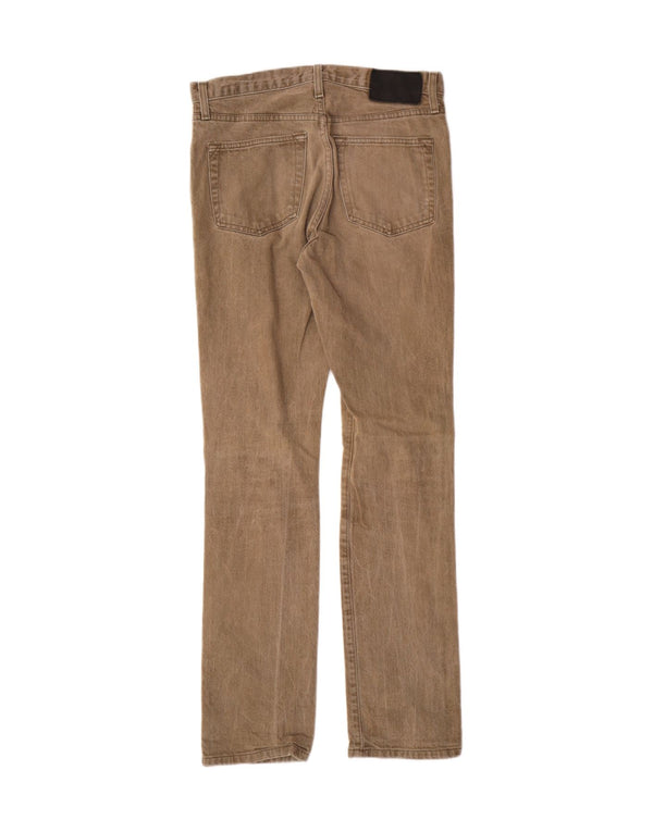 EDDIE BAUER Męskie jeansy slim W30 L32 Beżowa bawełna