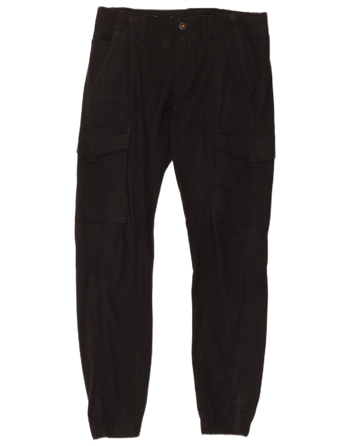 Męskie spodnie cargo Jack & Jones Joggers W30 L32 Czarne