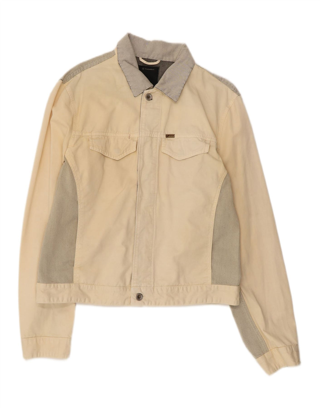 Damska kurtka dżinsowa GAS UK 18 XL w kolorze złamanej bieli