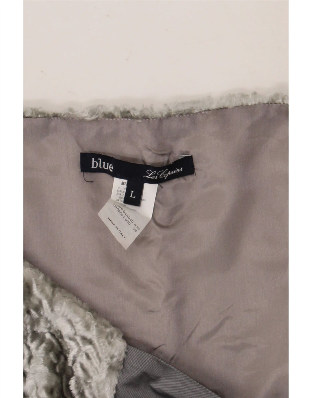 Les Copains Bolero damskie UK 14, duże, szare, octanowe