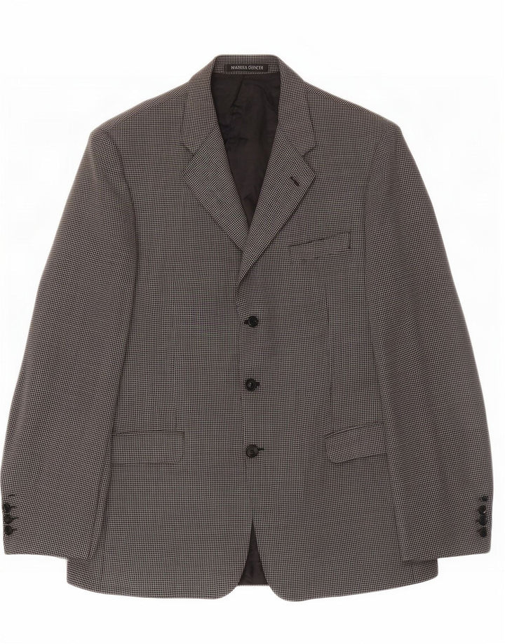 Marks & Spencer Męska marynarka St. Michael Blazer UK 44 XL, czarna w cętki