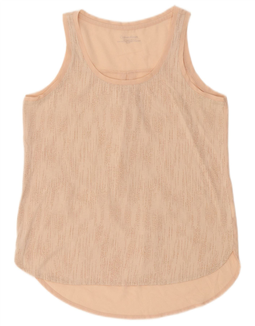 Damska kamizelka Calvin Klein Top UK 10 Small Pink Spotted Poliester