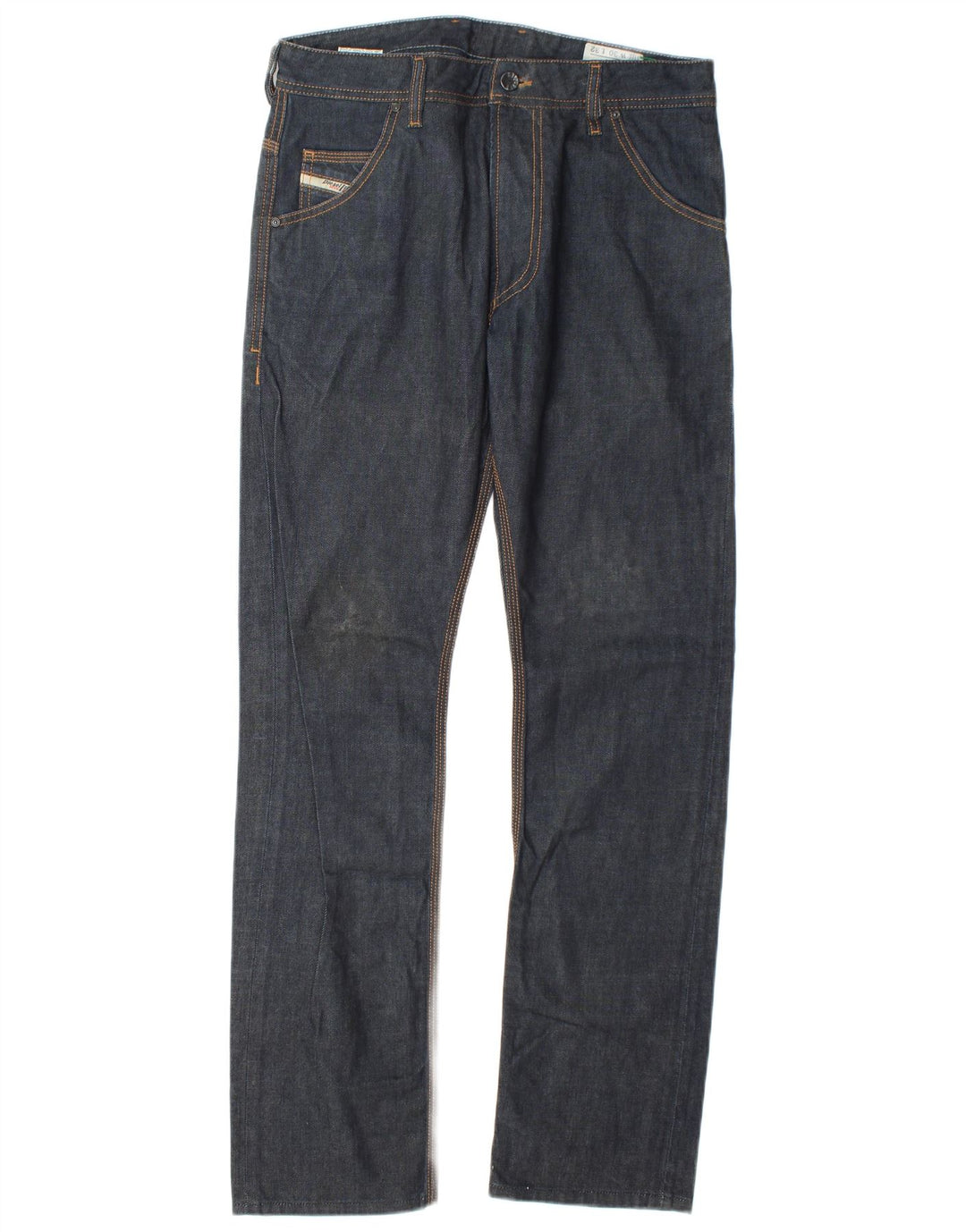 Diesel Męskie Krooley Slim Jeans W30 L32 Granatowa bawełna