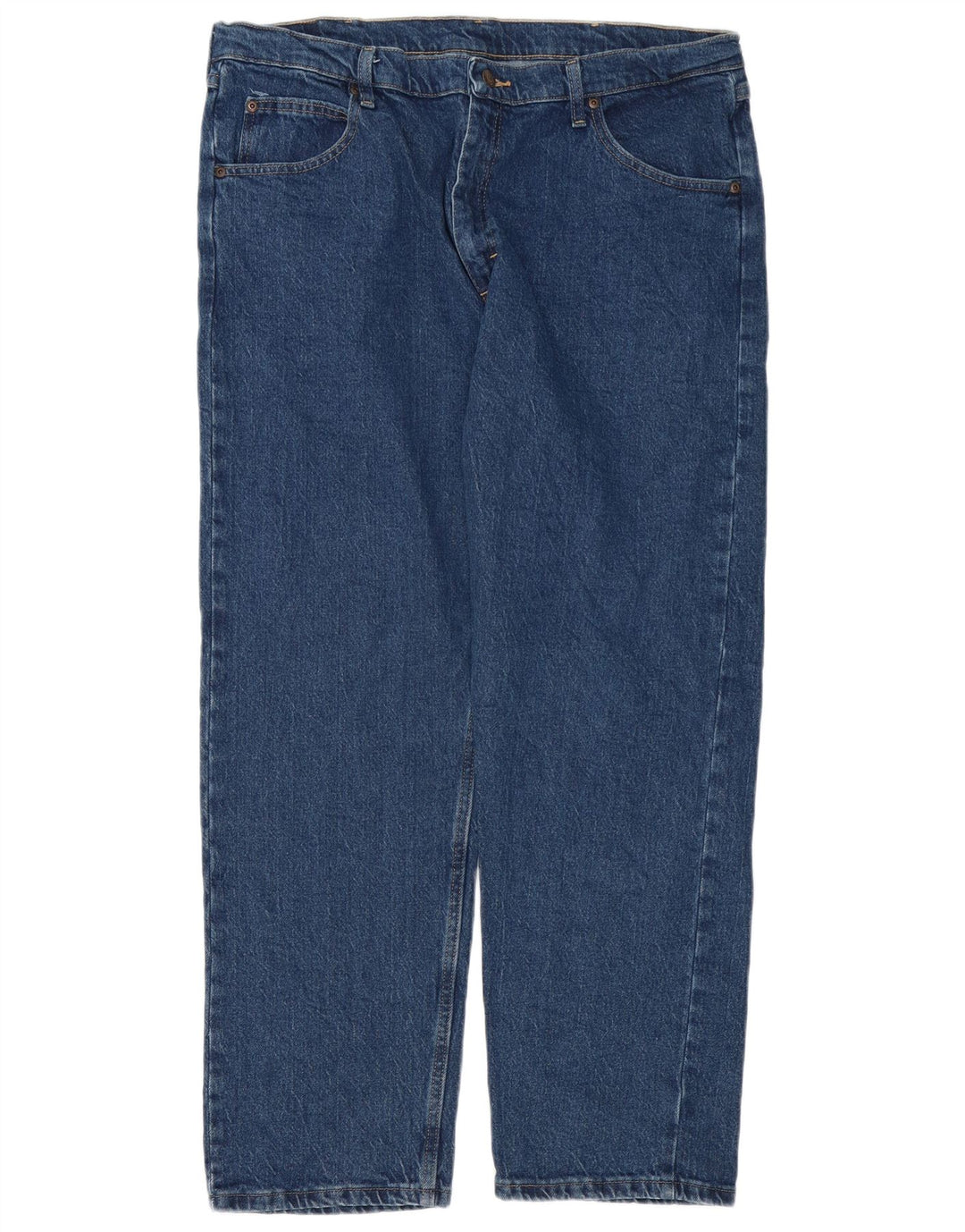 Męskie jeansy Wrangler Regular Straight W38 L30 Niebieskie bawełniane