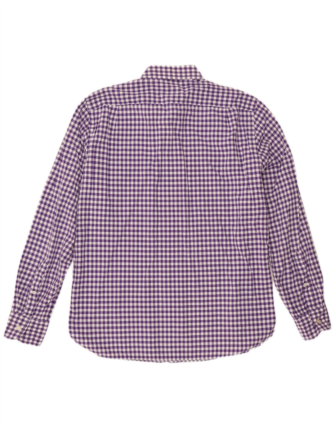 Koszula męska J. CREW, rozmiar 15, 1/2, bawełna w kratkę, średni fiolet