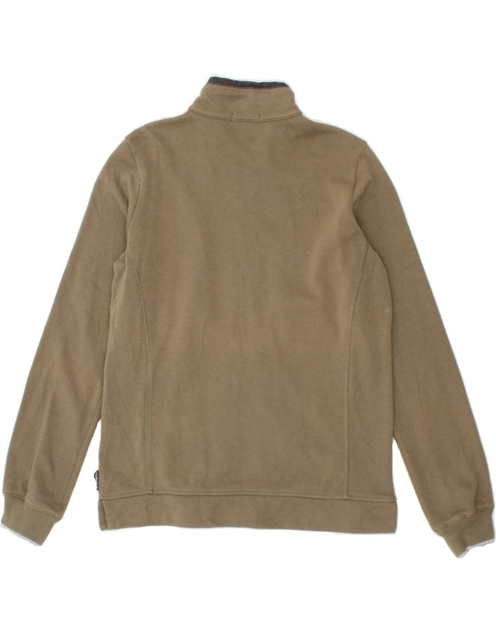 CHAMPION Womens Easy Fit Tracksuit Top Jacket UK 14 Medium Khaki Cotton Vintage Champion and Second-Hand Champion from Messina Hembry 
