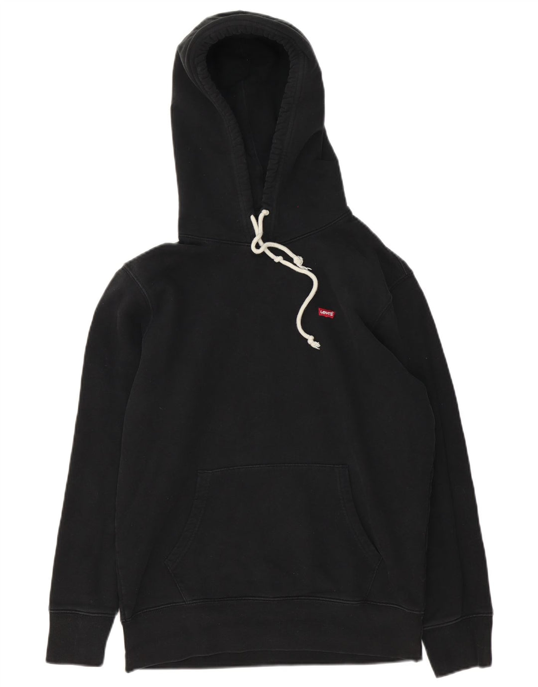 Męski sweter z kapturem Levi's, mały, czarny, bawełniany