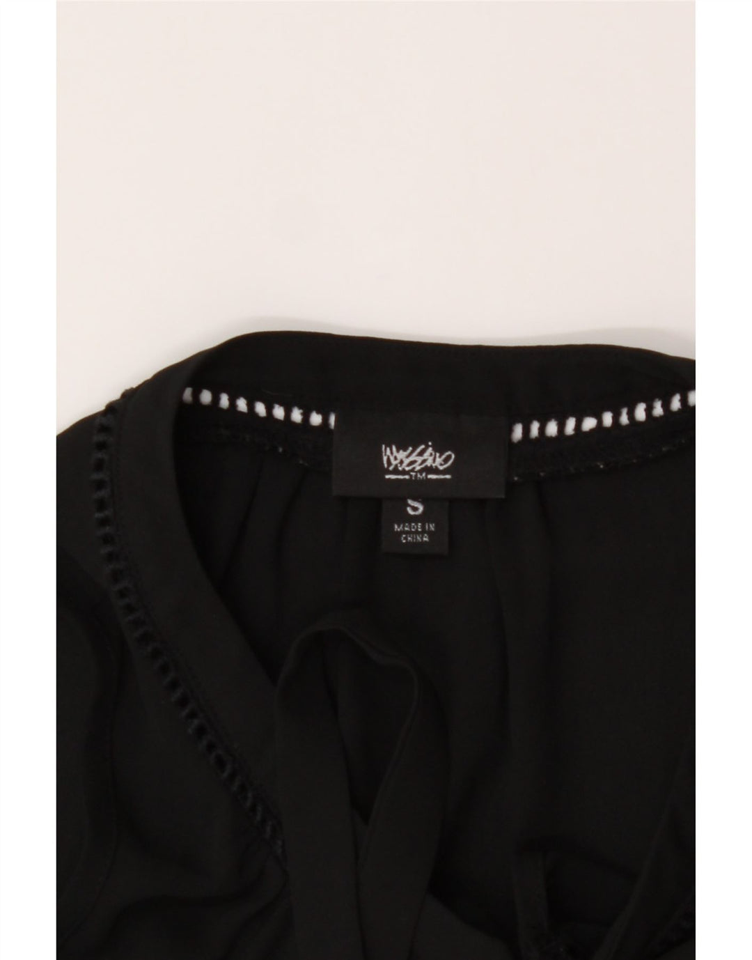 MOSSIMO Womens Sleeveless Blouse Top UK 10 Small Black Polyester Vintage Mossimo and Second-Hand Mossimo from Messina Hembry 
