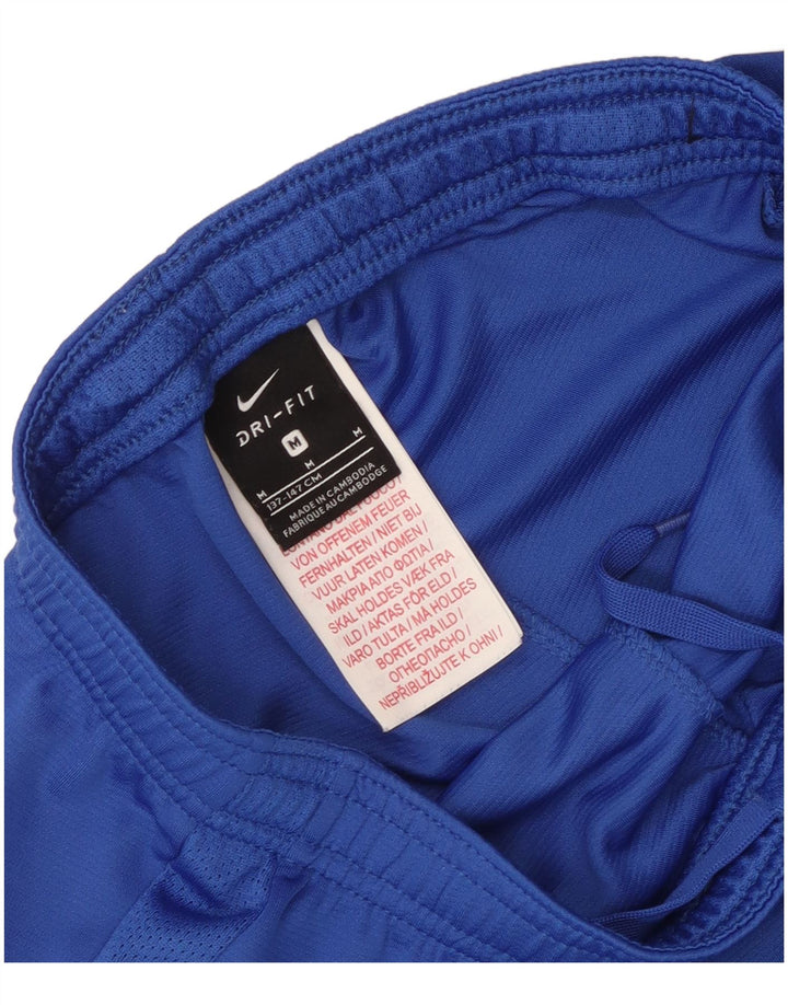 Chłopięce spodenki sportowe Nike Dri Fit 10-11 lat, średni niebieski poliester