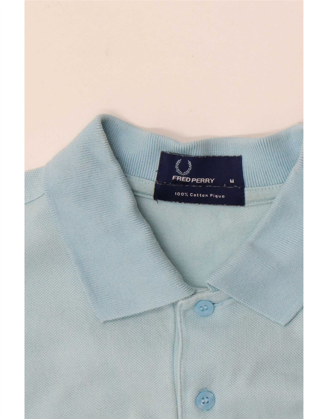 Męska koszulka polo Fred Perry, niebieska, bawełniana