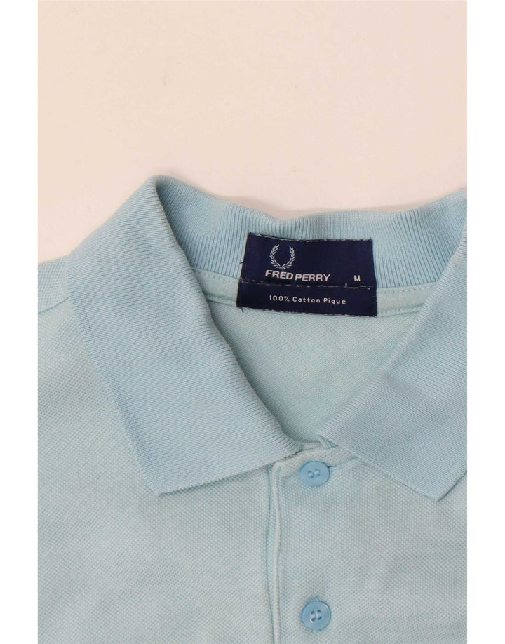 Męska koszulka polo Fred Perry, niebieska, bawełniana