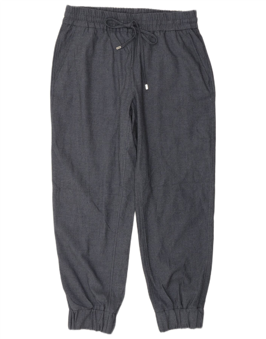 Damskie spodnie joggery Zara, średnie W28 L26, niebieski poliester