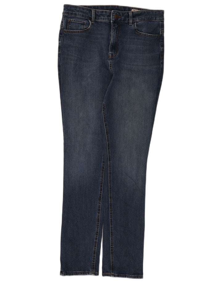 Marks & Spencer Damskie Regularne Jeansy Slim UK 12 Średnie W30 L28 Niebieskie Bawełniane
